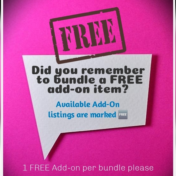 Dont Forget Your ๐๏ธ Free Add-on Item - Picture 1 of 1